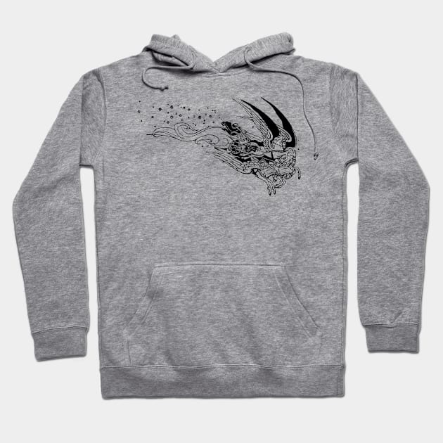 Chariot in the sky Hoodie by idrockthat